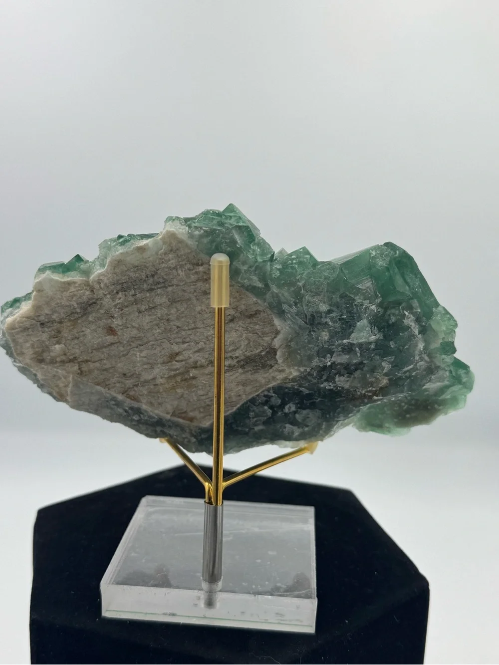 Green Fluorite Cluster (Hunan, China)